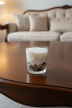 Seashell Soy Candle in Glass