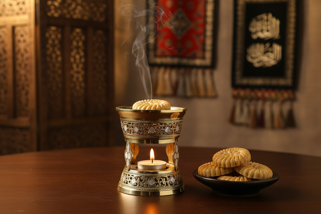 فواحة على مبخرة تقليدية