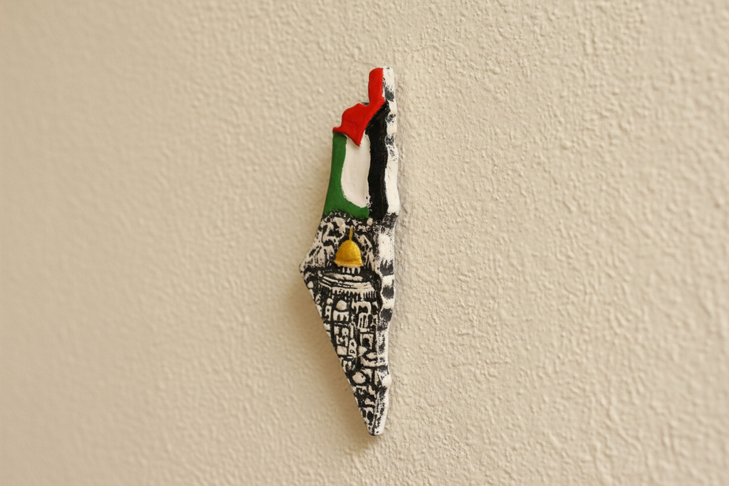 خريطة فلسطين - تفاصيل قريبة