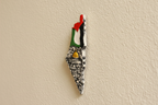 خريطة فلسطين - تفاصيل قريبة