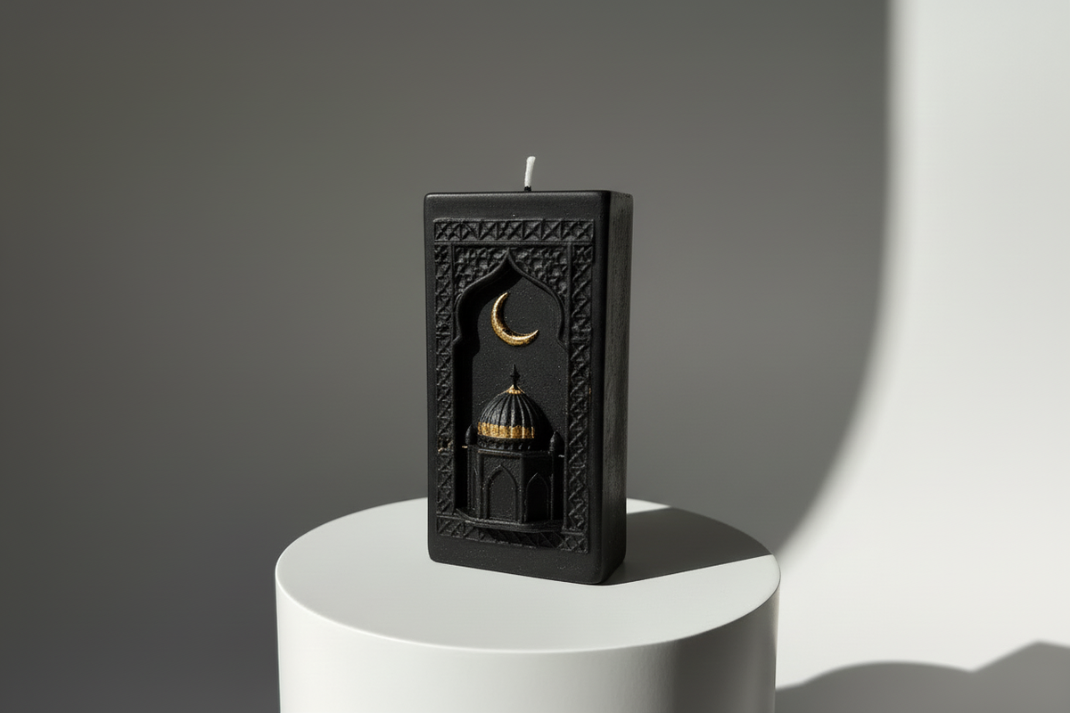 Black Islamic Candle