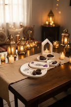 Dining table setup