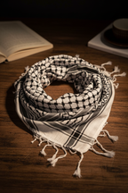 Keffiyeh 45 degree lifestyle shot