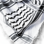 Keffiyeh macro texture detail
