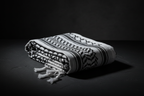 Keffiyeh dark moody dramatic lighting