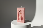 Pink Islamic Candle