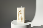 White Islamic Candle